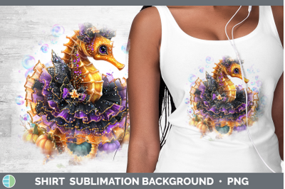 Seahorse Shirt Sea Halloween Sublimation Background Designs