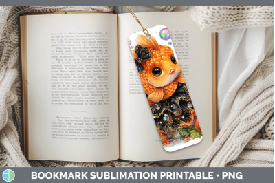 Tropical Fish Bookmark Sea Halloween Sublimation Printable D