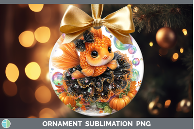 Tropical Fish Ornament Sea Halloween Sublimation Bauble Desi