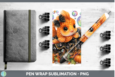 Tropical Fish Pen Wrap Sea Halloween Sublimation Pen Designs