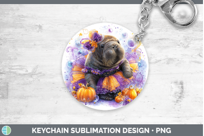Walrus Keychain Sea Halloween Sublimation Keyring Designs