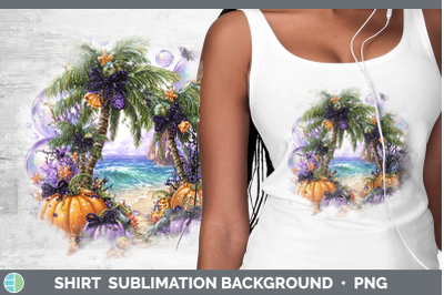 Beach Shirt Sea Halloween Sublimation Background Designs