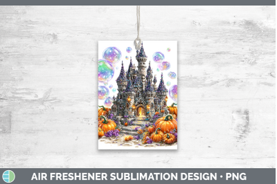 Sand Castle Air Freshener Sea Halloween Sublimation Car Scen