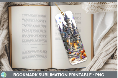 Sand Castle Bookmark Sea Halloween Sublimation Printable Des