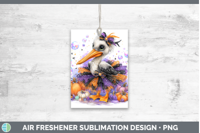 Pelican Air Freshener Sea Halloween Sublimation Car Scent De