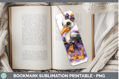 Pelican Bookmark Sea Halloween Sublimation Printable Designs