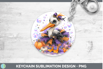 Pelican Keychain Sea Halloween Sublimation Keyring Designs