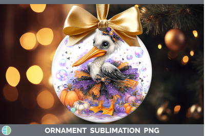 Pelican Ornament Sea Halloween Sublimation Bauble Designs