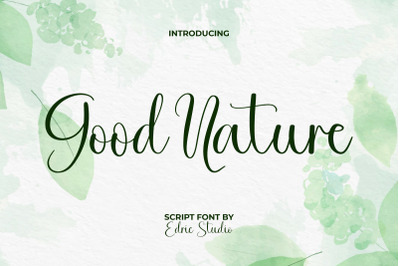 Good Nature