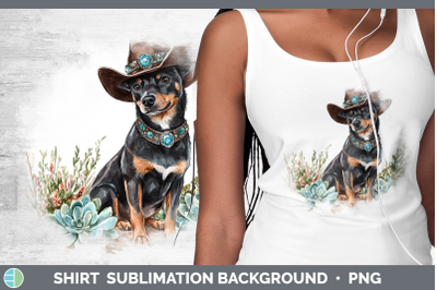 -02 Australian Kelpie Shirt Western Cowboy Dogs Sublimation