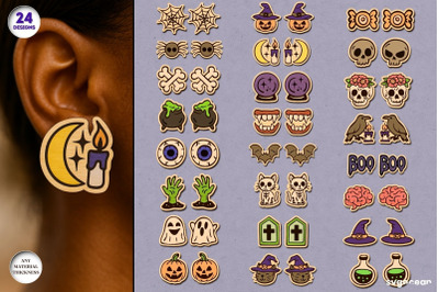 Halloween Stud Earrings Bundle