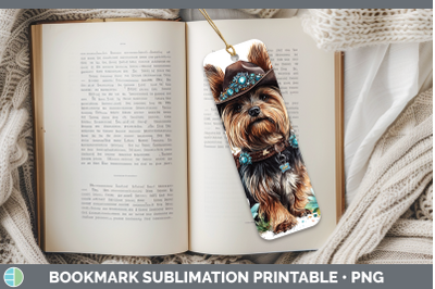 Yorkshire Terrier Bookmark Western Cowboy Dogs Sublimation P