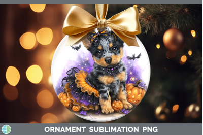 Australian Cattle Dog Ornament Dogs 03 Halloween Sublimation