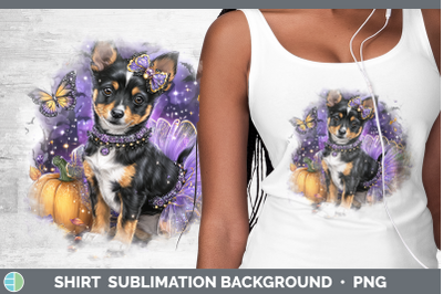 Basenji Shirt Dogs 03 Halloween Sublimation Background Desig