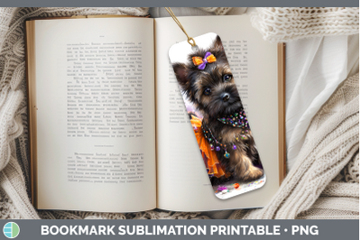 Cairn Terrier Bookmark Dogs 03 Halloween Sublimation Printab