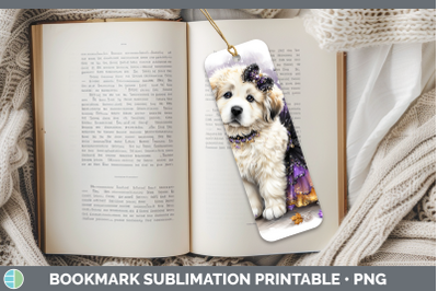 Great Pyrenees Bookmark Dogs 03 Halloween Sublimation Printa