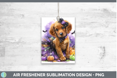 Irish Setter Air Freshener Dogs 03 Halloween Sublimation Car