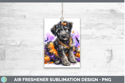 Irish Wolfhound A ir Freshener Dogs 03 Halloween Sublimation