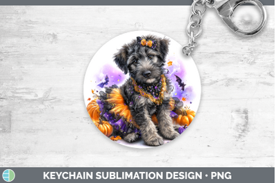Irish Wolfhound  Keychain Dogs 03 Halloween Sublimation Keyr