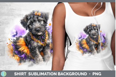 Irish Wolfhound  Shirt Dogs 03 Halloween Sublimation Backgro