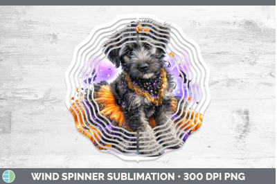 Irish Wolfhound  Wind Spinner Dogs 03 Halloween Sublimation