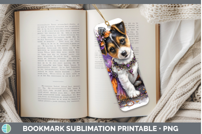 Jack Russell Terrier Bookmark Dogs 03 Halloween Sublimation