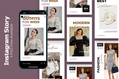 Fashion - Instagram Story Template