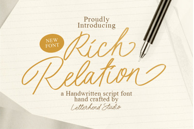 Rich Relation Handwritten Script