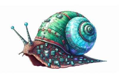 Cyber Shell Mechanical Snail