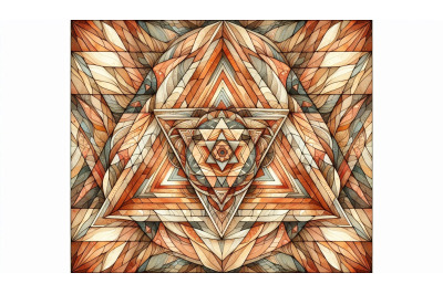 Earthy Triangle Mosaic