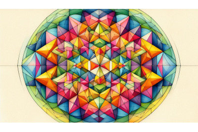 Equilateral Color Triangles
