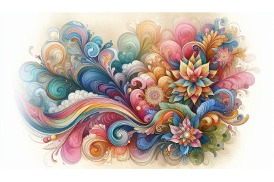 Fractal Floral Motifs