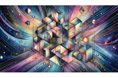 Holographic Prism Pattern
