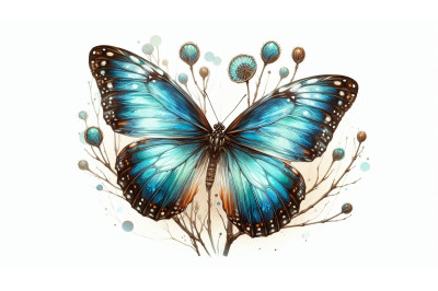 Macro Butterfly Wing Shot