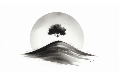 Minimal Tree on Hill
