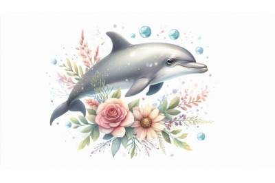 Nervous dolphin