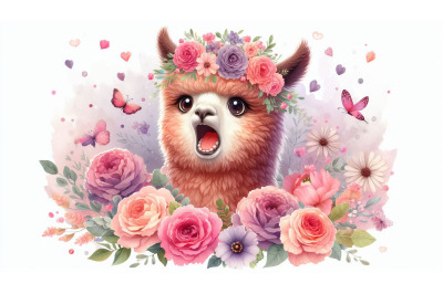 Outraged alpaca