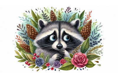 Paranoid raccoon