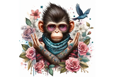 Rebellious monkey