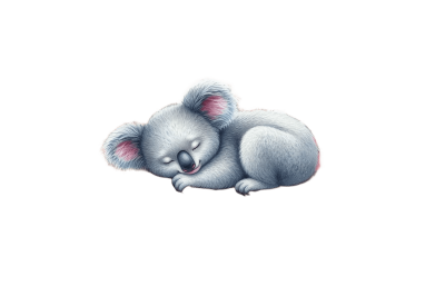 Sleepy koala