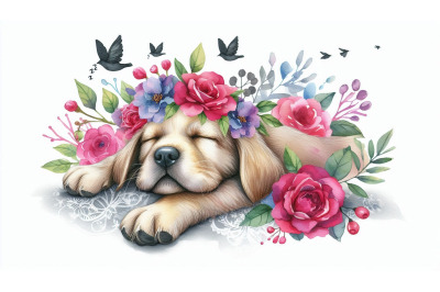 Snoring dog