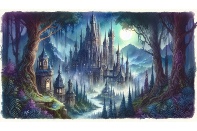 Twilight Fantasy Elven City