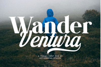 Wander Ventura - Travel Font Duo