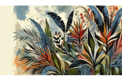 Bold Jungle Flora