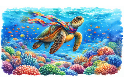 Bold turtle