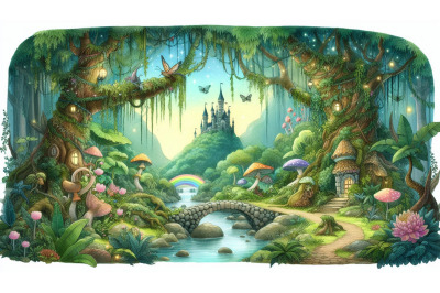 Enchanted Rainforest Art