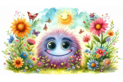 Fluff monster