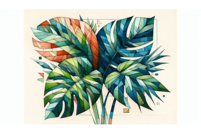 Fragmented Tropical Leaves