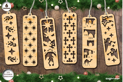 Nativity Bookmarks Laser Cut Bundle