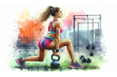 Kettlebell Swing Athlete